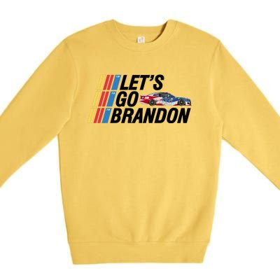 Let's Go Brandon Racing ORIGINAL Premium Crewneck Sweatshirt