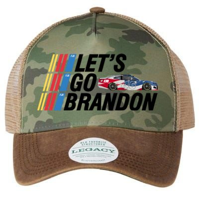 Let's Go Brandon Racing ORIGINAL Legacy Tie Dye Trucker Hat