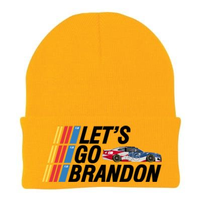 Let's Go Brandon Racing ORIGINAL Knit Cap Winter Beanie