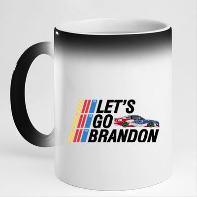 Let's Go Brandon Racing ORIGINAL 11oz Black Color Changing Mug