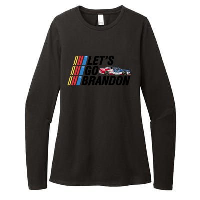 Let's Go Brandon Racing ORIGINAL Womens CVC Long Sleeve Shirt