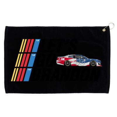 Let's Go Brandon Racing ORIGINAL Grommeted Golf Towel