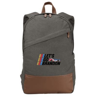 Let's Go Brandon Racing ORIGINAL Cotton Canvas Backpack