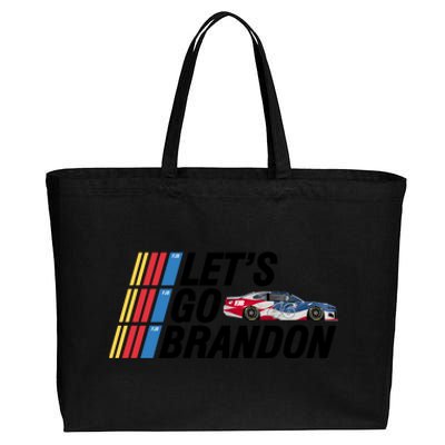 Let's Go Brandon Racing ORIGINAL Cotton Canvas Jumbo Tote