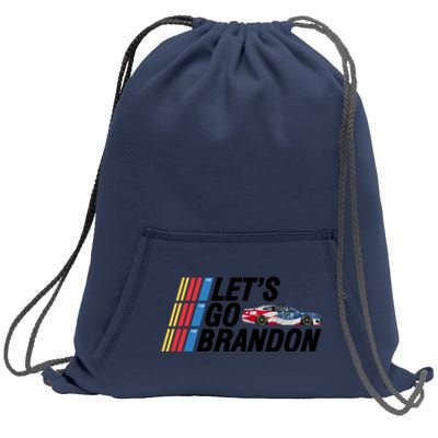 Let's Go Brandon Racing ORIGINAL Sweatshirt Cinch Pack Bag