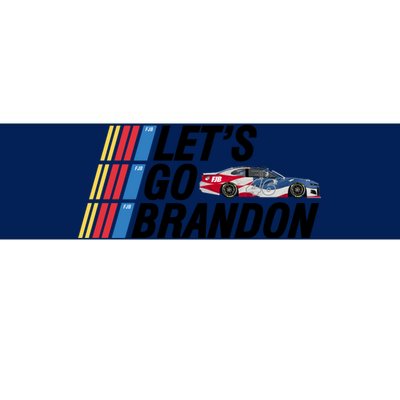 Let's Go Brandon Racing ORIGINAL Bumper Sticker