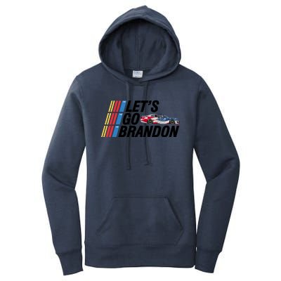 Let's Go Brandon Racing ORIGINAL Women's Pullover Hoodie