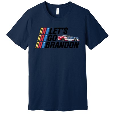 Let's Go Brandon Racing ORIGINAL Premium T-Shirt