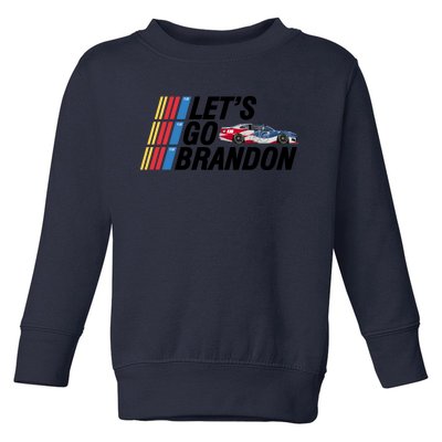 Let's Go Brandon Racing ORIGINAL Toddler Sweatshirt