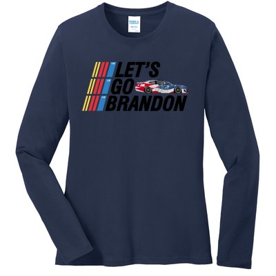 Let's Go Brandon Racing ORIGINAL Ladies Long Sleeve Shirt