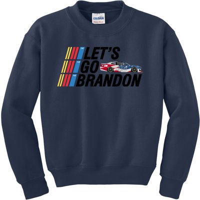 Let's Go Brandon Racing ORIGINAL Kids Sweatshirt