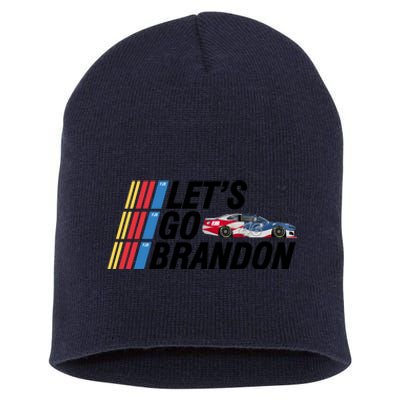 Let's Go Brandon Racing ORIGINAL Short Acrylic Beanie