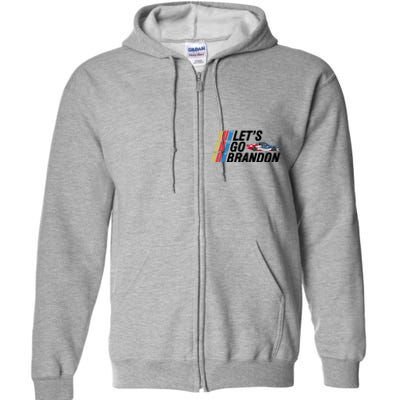 Let's Go Brandon Racing ORIGINAL Full Zip Hoodie