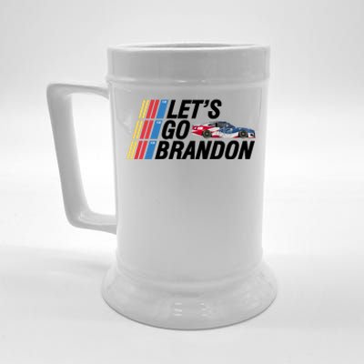 Let's Go Brandon Racing ORIGINAL Beer Stein