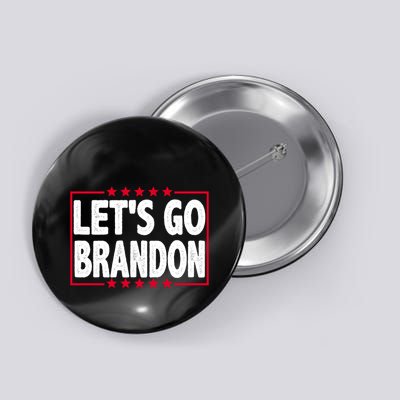 Let's Go Brandon Boxed Logo FJB Biden Chant Button