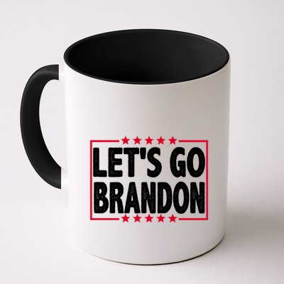 Let's Go Brandon Boxed Logo FJB Biden Chant Mug