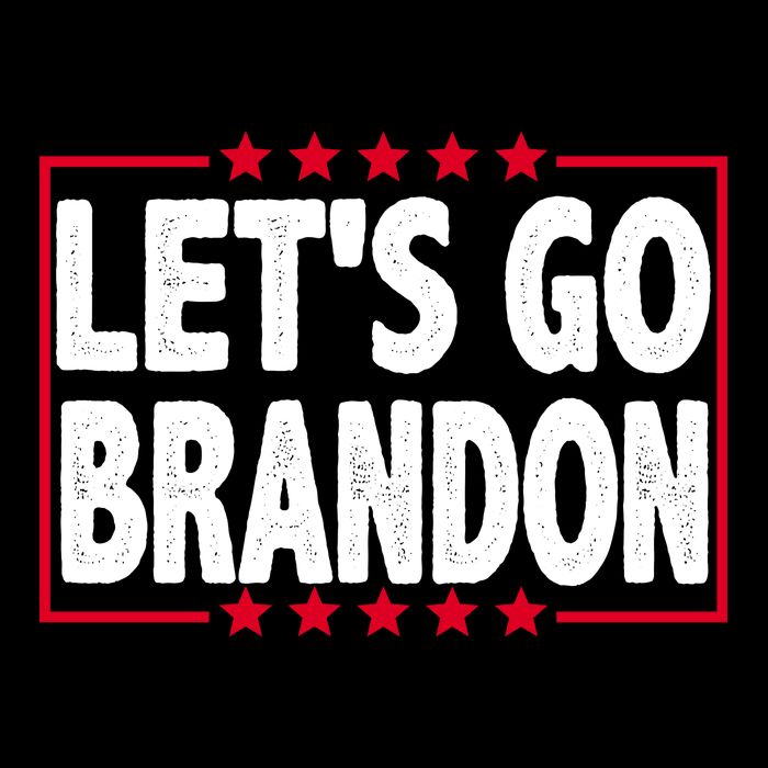Let's Go Brandon Boxed Logo FJB Biden Chant 16 in Basic Backpack