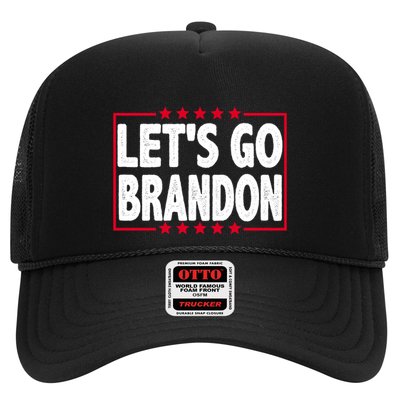 Let's Go Brandon Boxed Logo FJB Biden Chant Trucker Hat