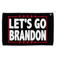 Let's Go Brandon Boxed Logo FJB Biden Chant Grommeted Golf Towel