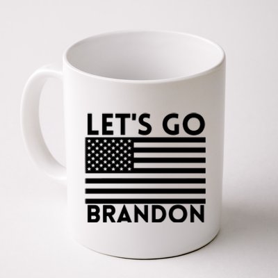 Lets Go Brandon Flag Coffee Mug