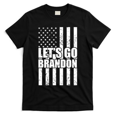 Let's Go Brandon Vintage American Flag T-Shirt