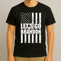 Let's Go Brandon Vintage American Flag T-Shirt