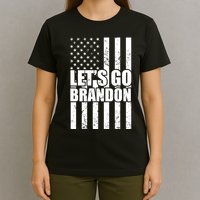 Let's Go Brandon Vintage American Flag T-Shirt