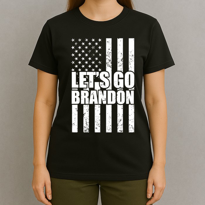 Let's Go Brandon Vintage American Flag T-Shirt