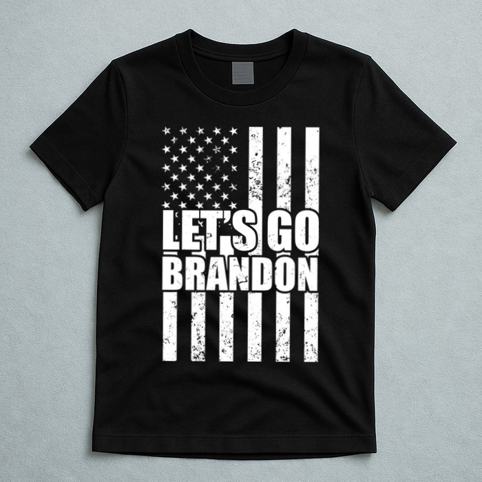 Let's Go Brandon Vintage American Flag T-Shirt