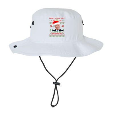 LetS Go Brandon Anti Biden Trump Santa Biden Ugly Christmas Gift Legacy Cool Fit Booney Bucket Hat