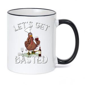 LetS Get Basted Gift 11oz Black Color Changing Mug