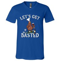 LetS Get Basted Gift V-Neck T-Shirt