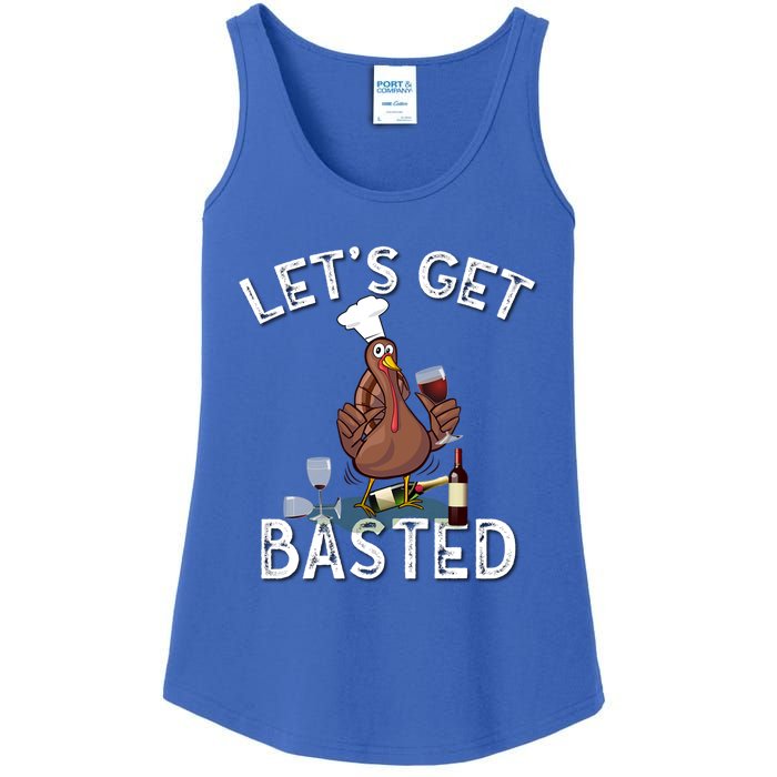 LetS Get Basted Gift Ladies Essential Tank