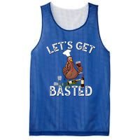 LetS Get Basted Gift Mesh Reversible Basketball Jersey Tank