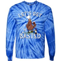 LetS Get Basted Gift Tie-Dye Long Sleeve Shirt