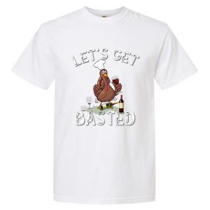 LetS Get Basted Gift Garment-Dyed Heavyweight T-Shirt