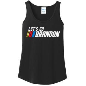 LetS Go Braden Brandon Us Flag Trendy Sarcastic Ladies Essential Tank