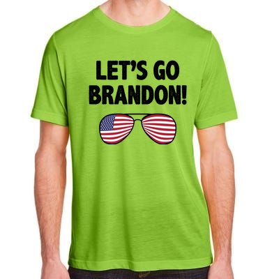 Let's Go Brandon Conservative F Biden Chant Adult ChromaSoft Performance T-Shirt