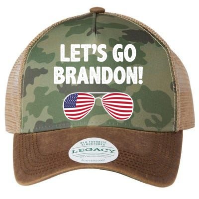 Let's Go Brandon Conservative F Biden Chant Legacy Tie Dye Trucker Hat
