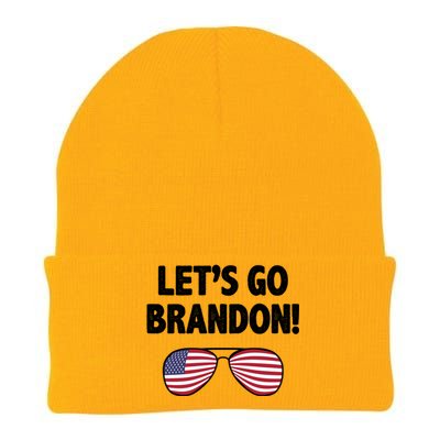 Let's Go Brandon Conservative F Biden Chant Knit Cap Winter Beanie