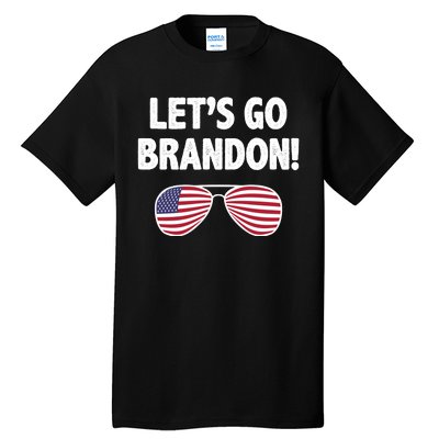 Let's Go Brandon Conservative F Biden Chant Tall T-Shirt