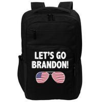 Let's Go Brandon Conservative F Biden Chant Impact Tech Backpack