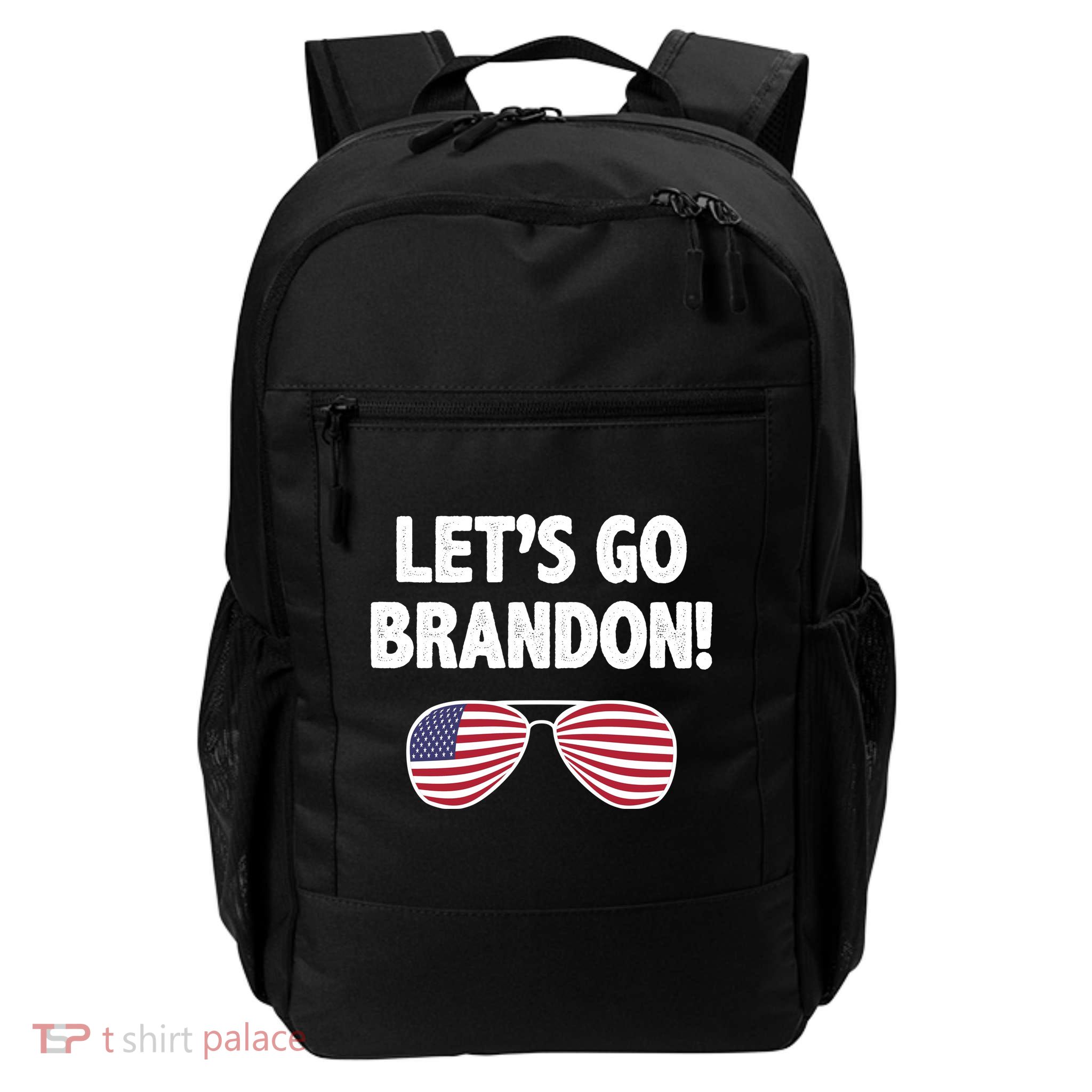 Let's Go Brandon Conservative F Biden Chant Daily Commute Backpack