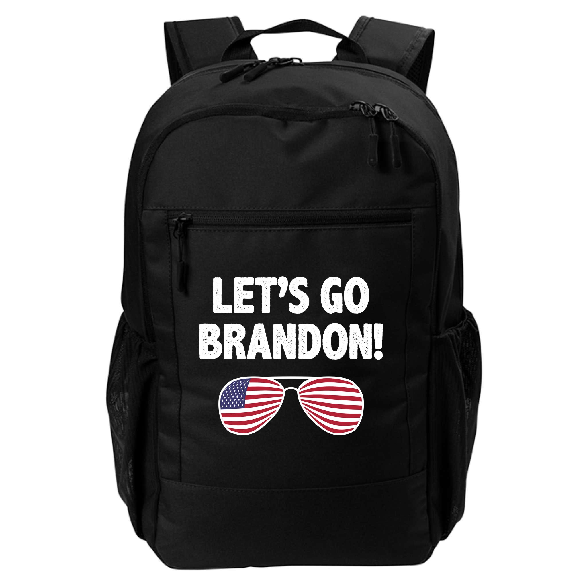 Let's Go Brandon Conservative F Biden Chant Backpack