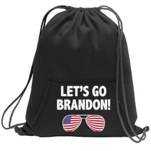 Let's Go Brandon Conservative F Biden Chant Sweatshirt Cinch Pack Bag