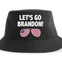 Let's Go Brandon Conservative F Biden Chant Sustainable Bucket Hat
