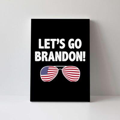 Let's Go Brandon Conservative F Biden Chant Canvas