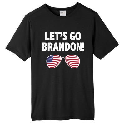 Let's Go Brandon Conservative F Biden Chant Tall Fusion ChromaSoft Performance T-Shirt