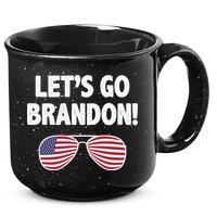Let's Go Brandon Conservative F Biden Chant 15oz Campfire Ceramic Mug