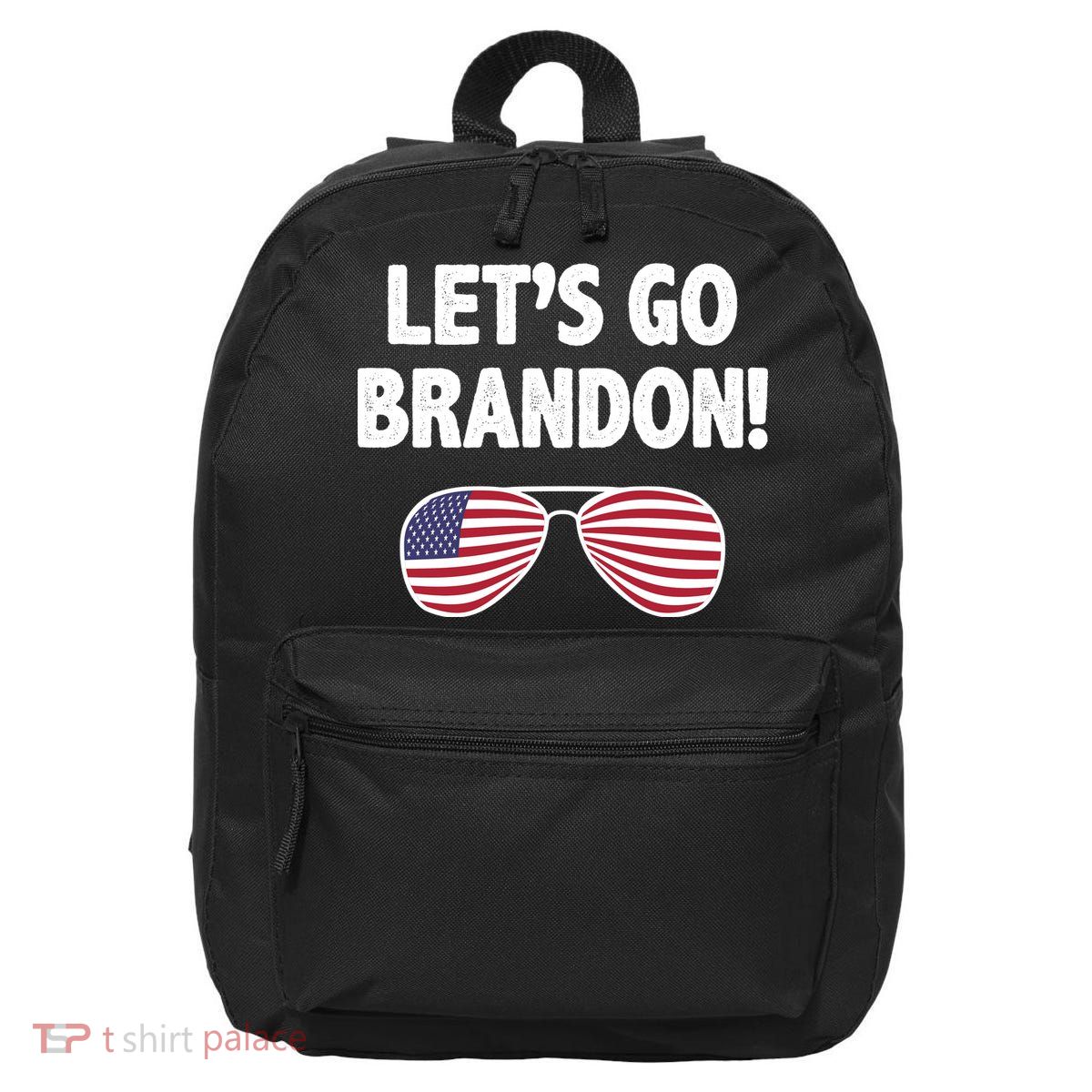 Let's Go Brandon Conservative F Biden Chant 16 in Basic Backpack
